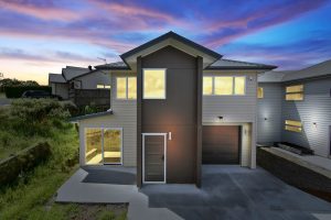 This brand new two-story familyhome for sale offers functional and easy-going living